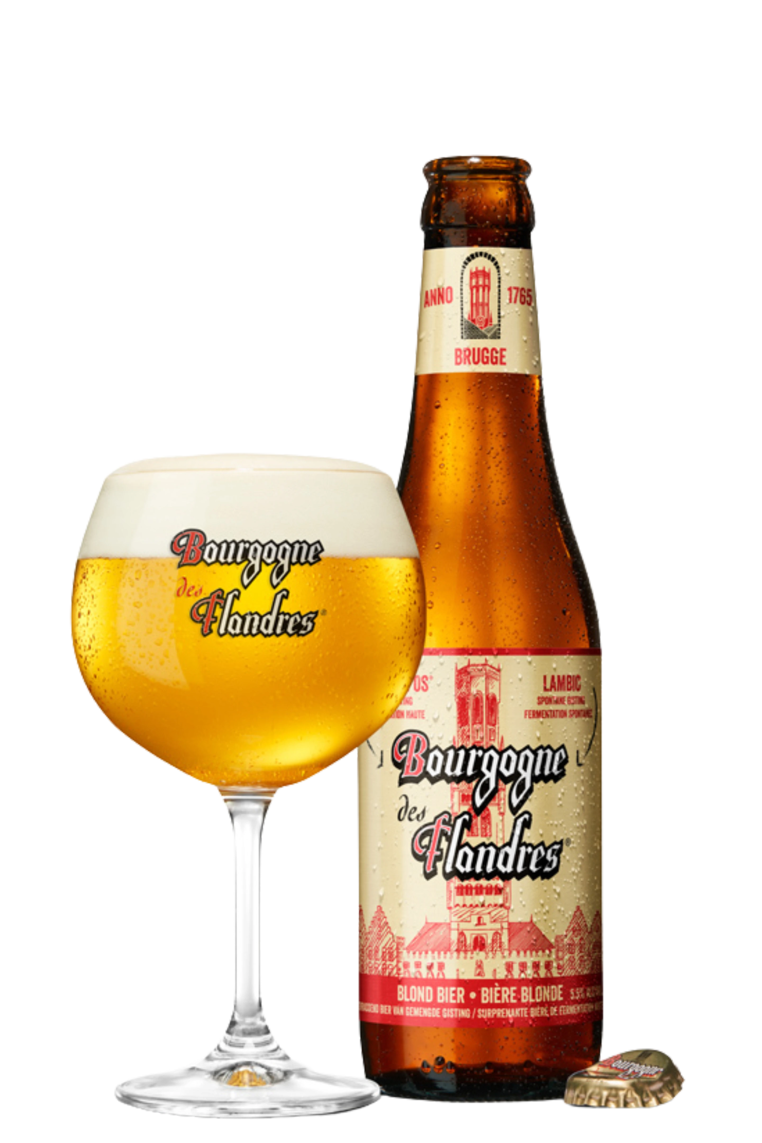 Fles Bourgogne des Flandres Blonde