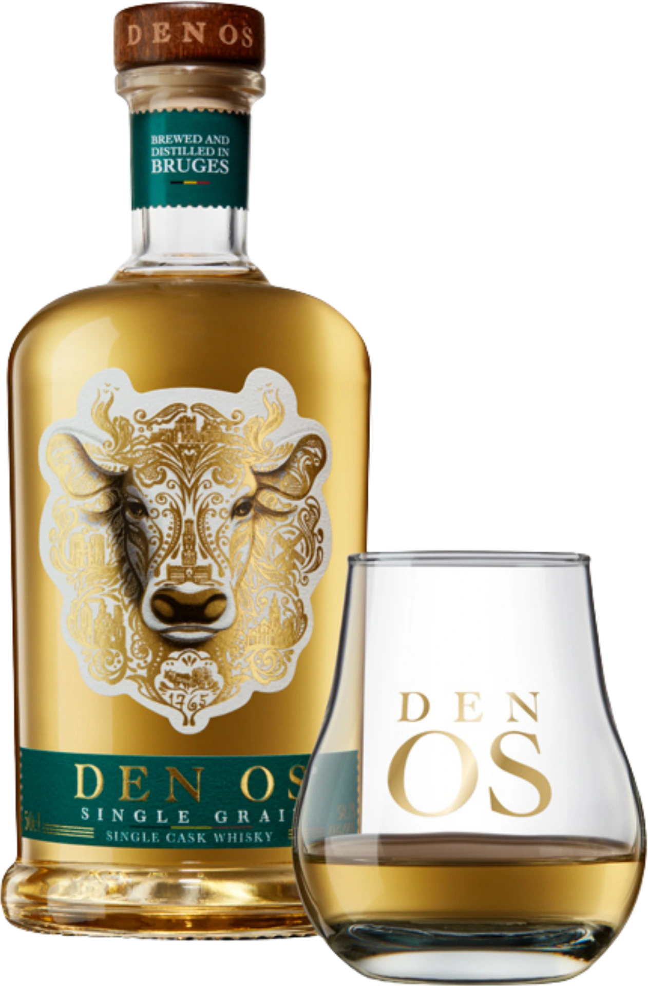 Botella Den Os Whisky Single Cask Grain