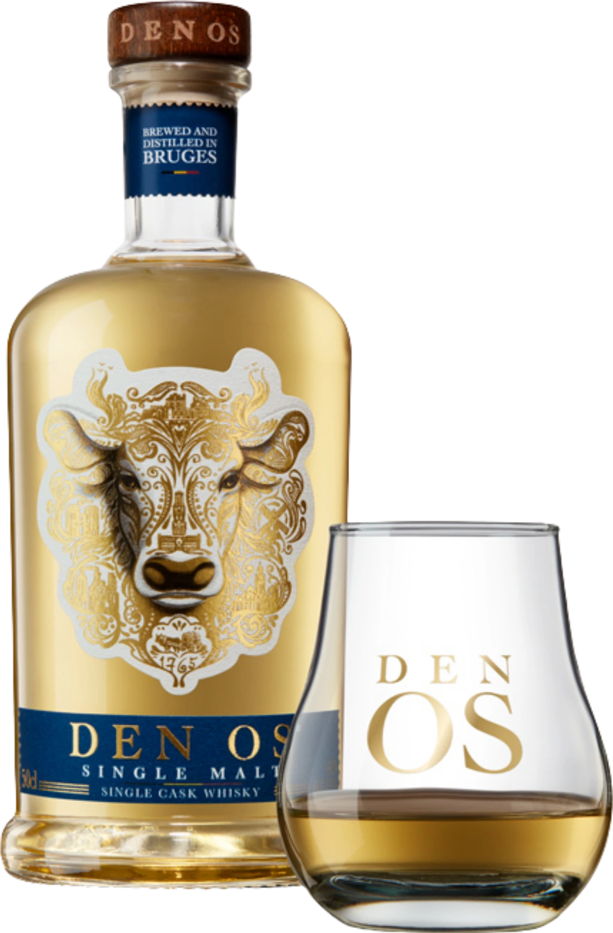 Botella Den Os Whisky Single Cask Malt